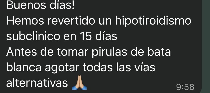Sanó su hipotiroidismo con Reset Metabolico de Dietalvaro